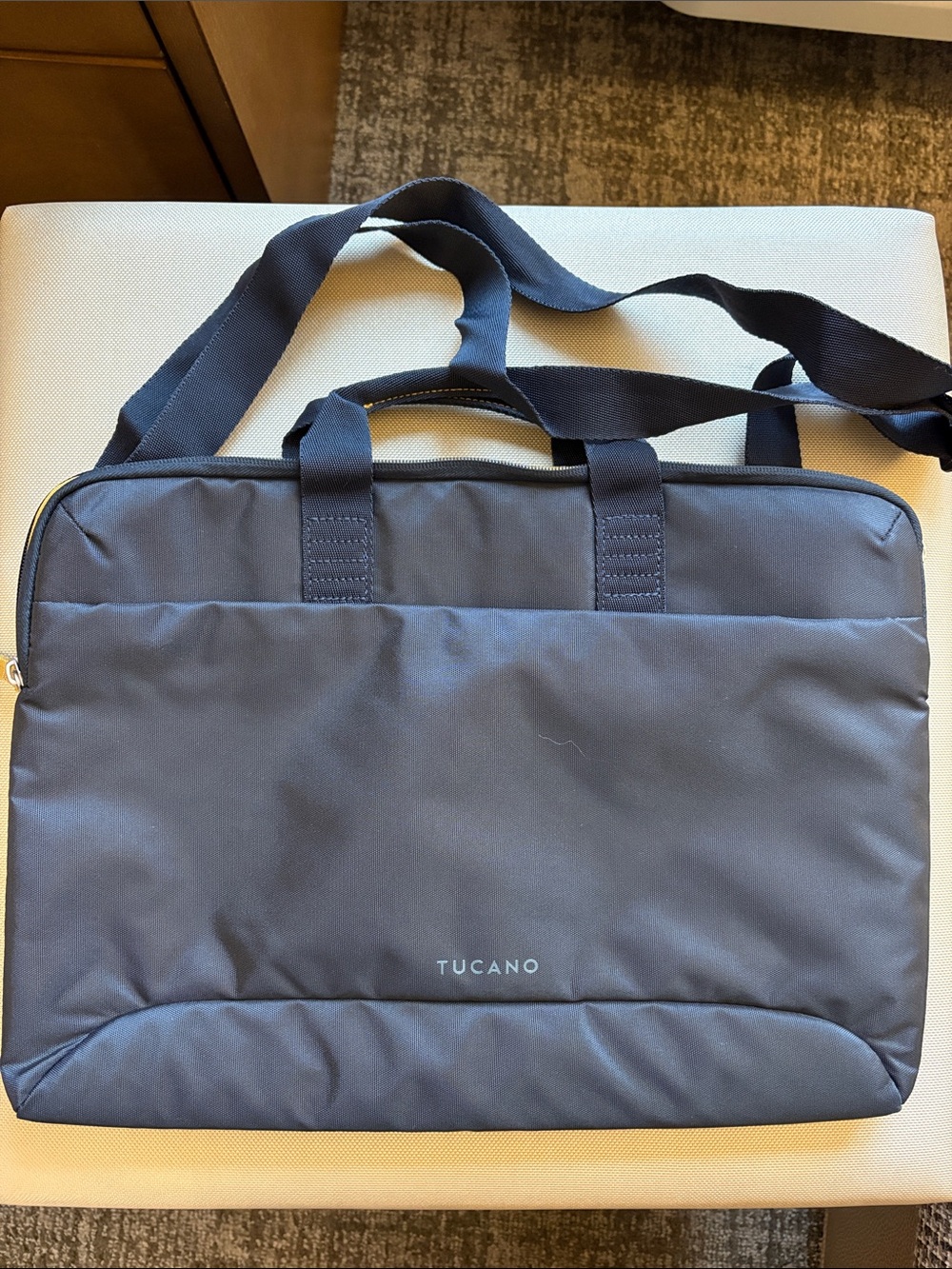 Tucano Milano  Navy Laptop Bag with Shoulder Strap